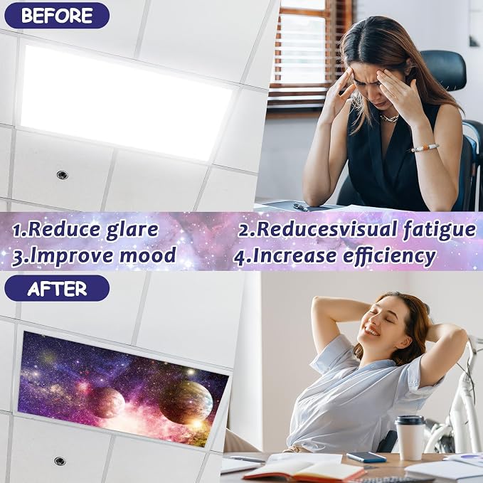 8 Pack Fluorescent Light Covers - Image 3