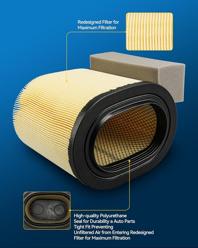 PHILTOP Engine Air Filter, Fit For Ford F250 F350 F450 F550 Super Duty - Image 5