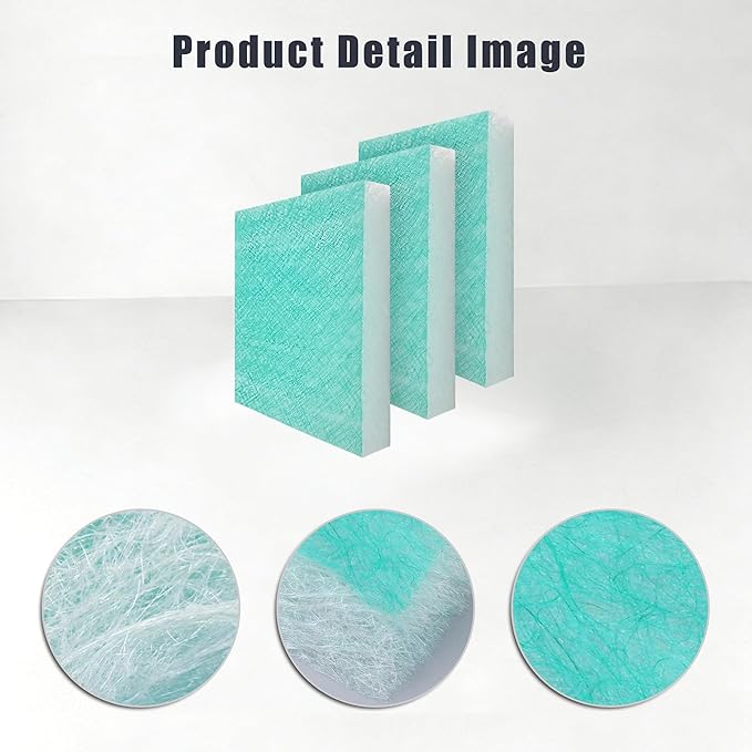 Spray Booth Air Filter Fiberglass Exhaust Green in Paint Booth 15g Green) - Image 2