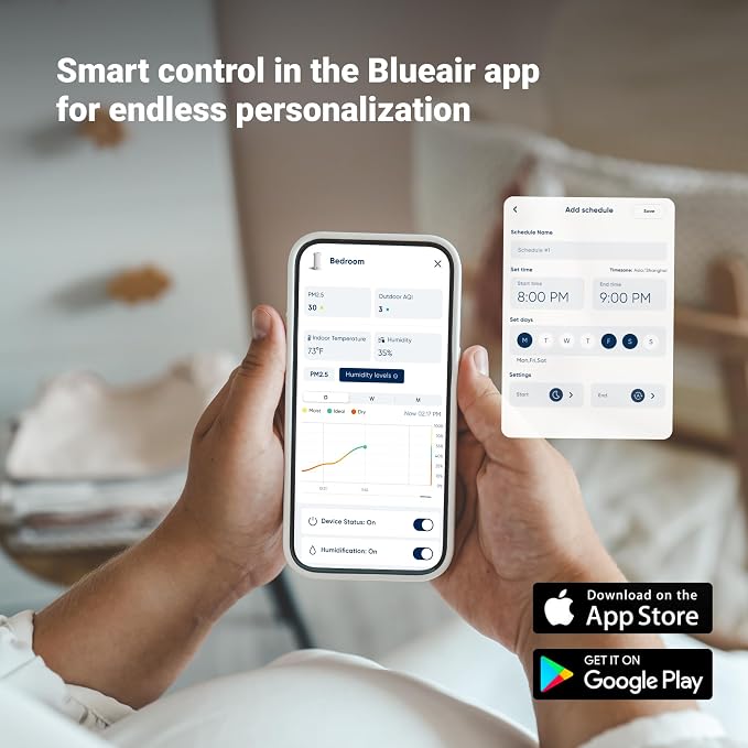 BLUEAIR 2-in-1 Purify + Humidify: Air Purifier and Humidifier - Image 6
