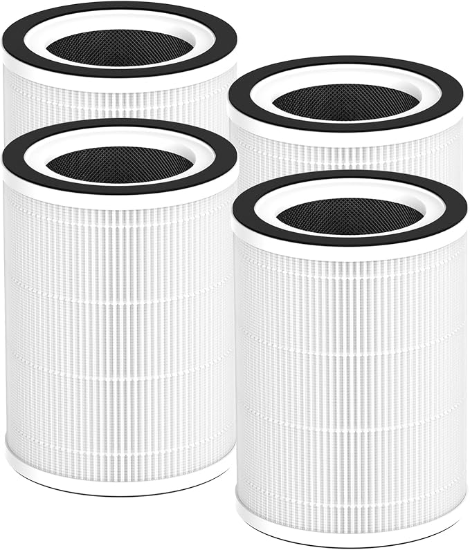 4-Pack Kilo Replacement Filter Compatible by Breabetter
