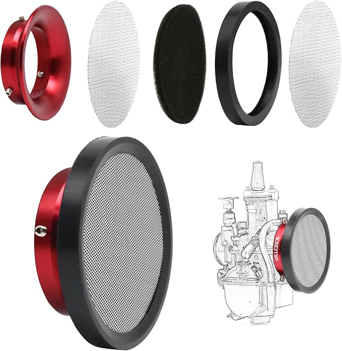 Carburetor Carb Velocity Stack Air Filter Cleaner Modified Trumpet Aluminum by ZSDTRP