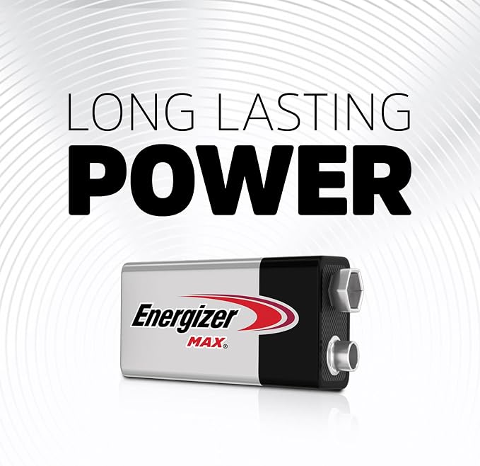Energizer MAX 9V Batteries, 9 Volt Alkaline Batteries - Image 2