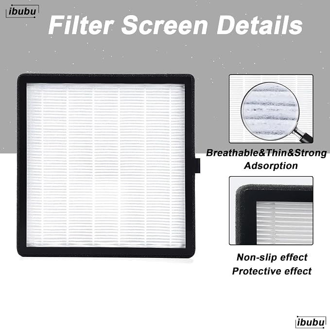 Nail Dust Collector Replacement Filters, 3 Pack Nail Tech Dust Collector Filter - Image 5