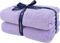 Everplush Oversized Bath Sheet Towel – 2 Pieces, Super Soft & Highly Absorbent, Quick-Drying, Generously Sized & Thick. Perfect for Bathroom, Pool, Swimming Use. (Lavender, 35" x 66" 2PK)