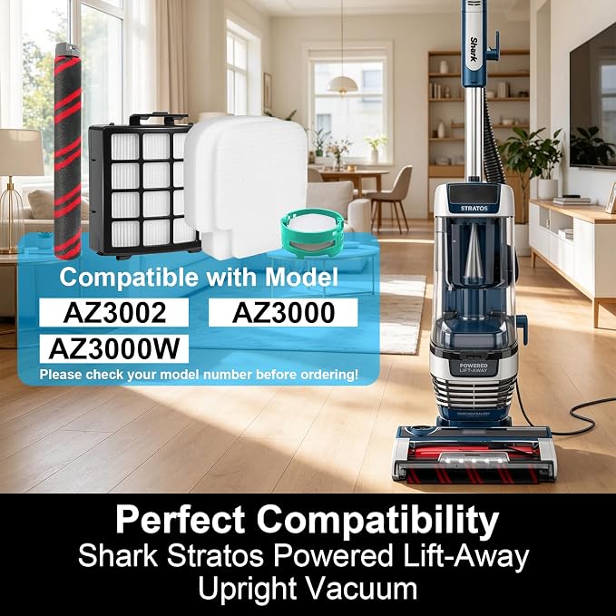 AZ3002 Filter Replacement for Shark Stratos AZ3002 AZ3000 Powered Lift-Away - Image 2