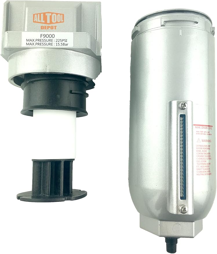 1" NPT SUPER DUTY Industrial Grade Particulate Filter/Water Trap - Image 5