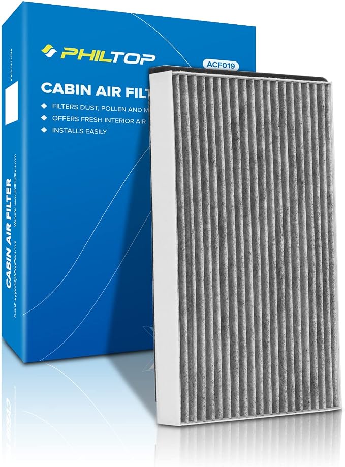 PHILTOP HEPA Cabin Air Filter w/Activated Carbon, Compatible - Image 9