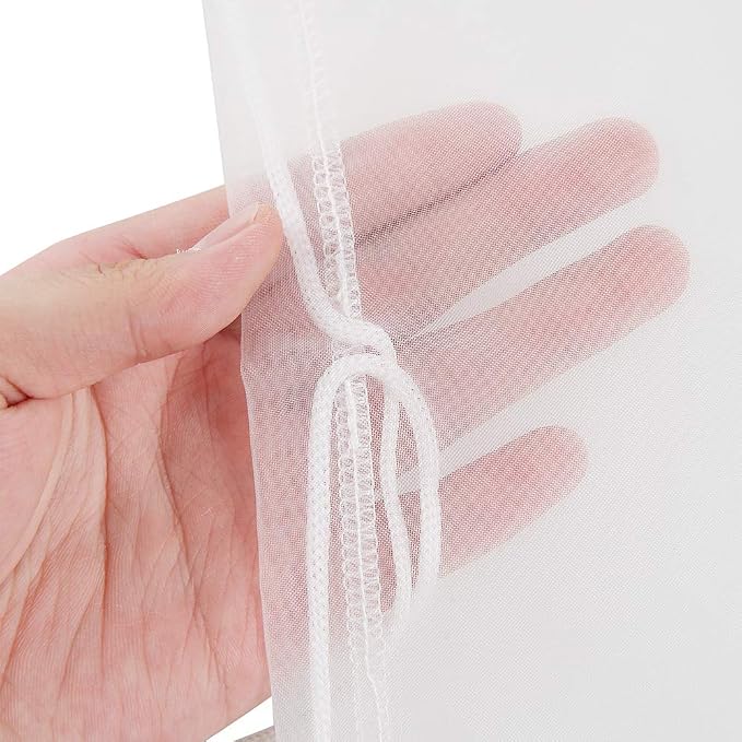 ALEGI Aquarium Filter Media Bag Extra Fine, Reusable 180 Micron Drawstring Mesh - Image 3