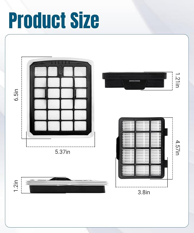 2 Set HEPA Filter Replacement Fit - Image 3