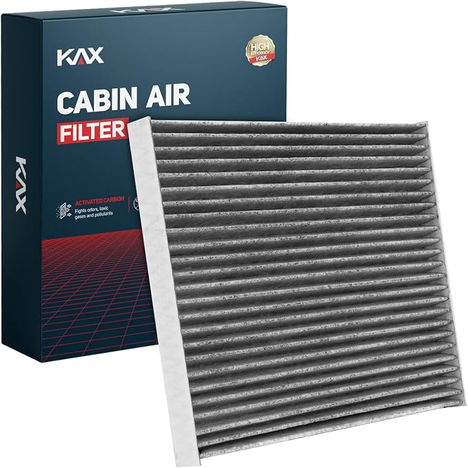 KAX HEPA Cabin Air Filter with Activated Carbon, CF10728 Replacement by KAX