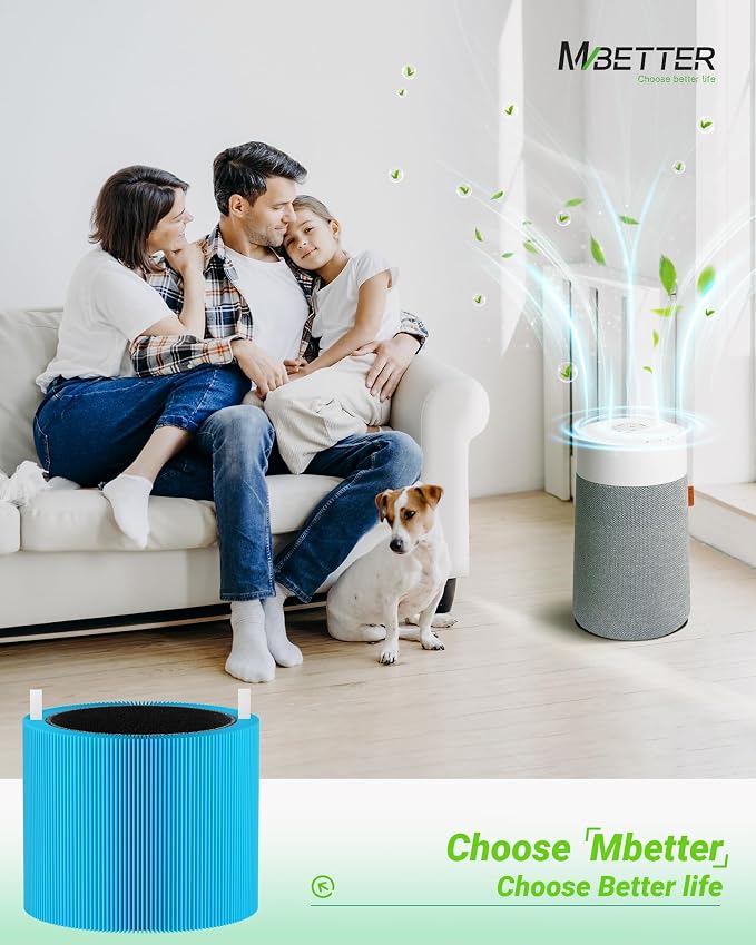 2 Pack Blue Pure Mini Max AllergenBlock Filter Compatible - Image 5