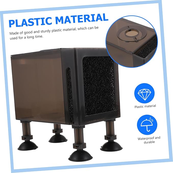 Happyyami 1set Protective Pump Container Box Filter Water Pump Enclosure - Image 7