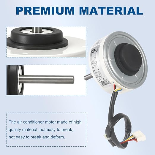ZKFP-20-8-6 Air Conditioning Fan Motor, OEM WZDK20-38G 20W Inverter Air - Image 3