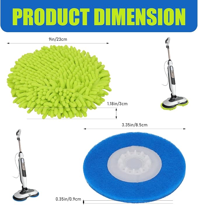 Magic Sponge Eraser Pads and Microfiber Chenilles Pads - Image 2