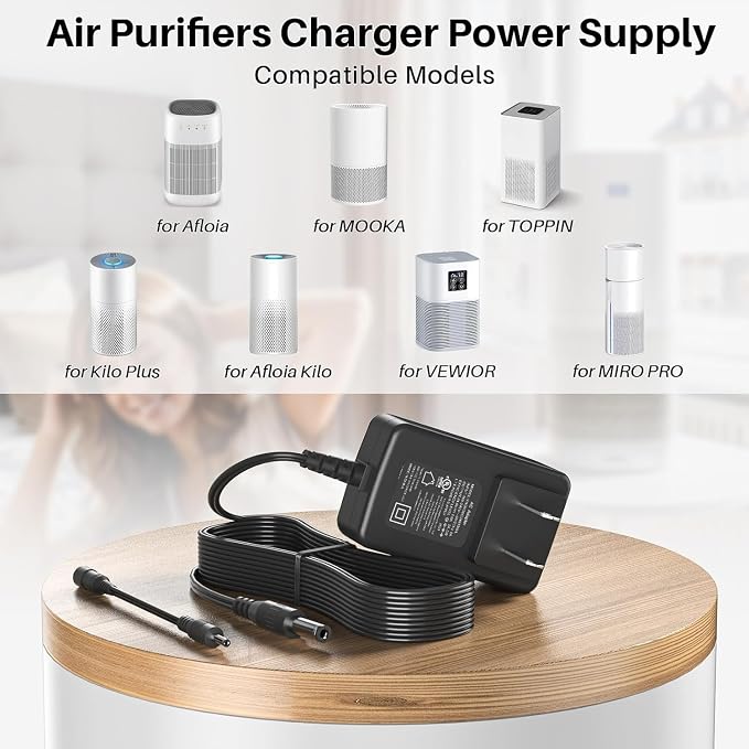 24V 1A Air Purifiers Charger Replacement - Image 3