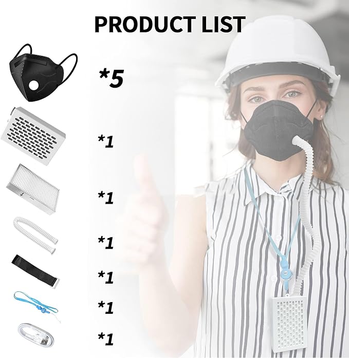 Bwinmak Electric Portable Rechargeable Air Purifier Makes - Image 6