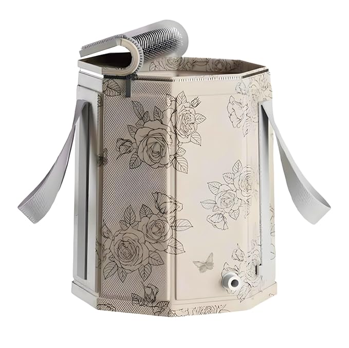 Foot Bath Basin Portable Travel Collapsible Foot Basin Folding Foot Bath Tub Soaking Feet Bucket for Camping Outdoor Washing