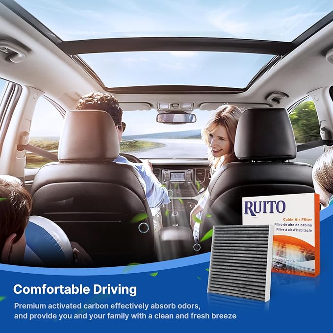 RUITO Cabin Air Filter, Fits EX35, Replacement - Image 6