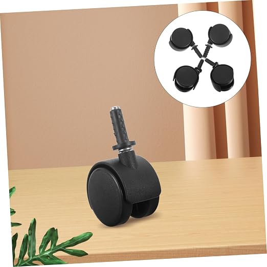 Mikinona 4pcs Mini Caster Wheels - Image 8