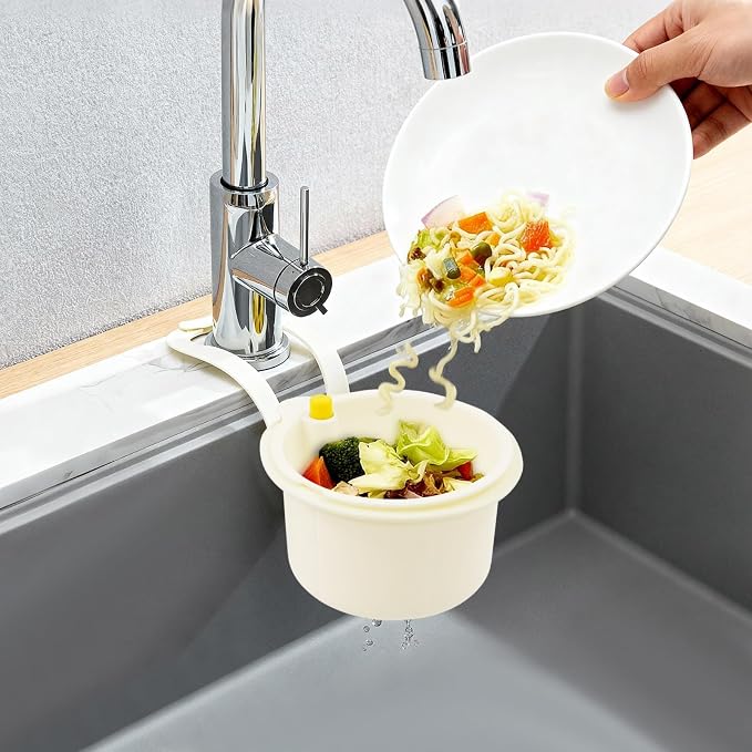 JOMCYDM Kitchen Sink Basket, Faucet Hanging Draining Basket, Kitchen Waste - Image 3