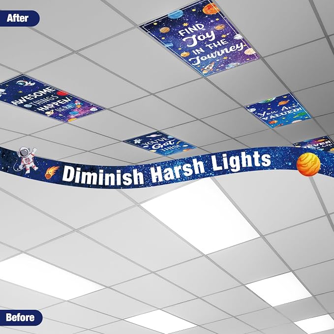 Capoda 12 Pcs Fluorescent Light Covers - Image 4