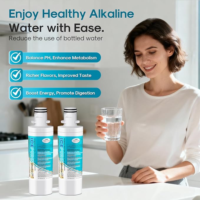 ICEPURE Alkaline LT1000PC Refrigerator Water Filter Replacement - Image 9