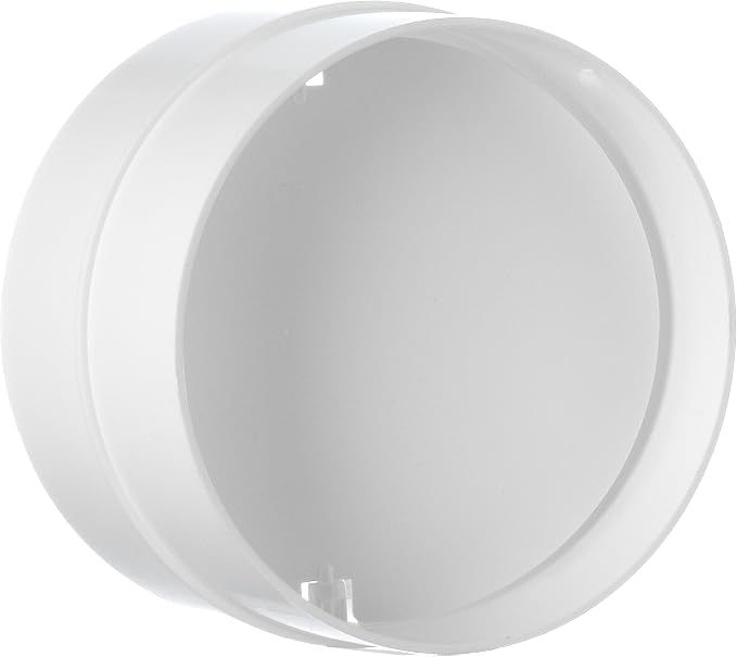 Backdraft Damper – Inline Duct Connector – Round Plastic Check Valve - Image 6