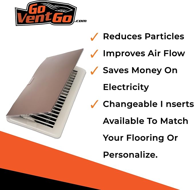 6 Pack GoVentGo Vent Deflector for Floor Registers - Image 7