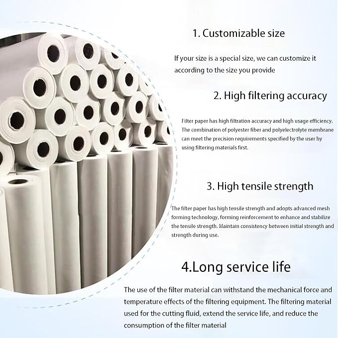 Cutting Fluid Filter Paper, coolant Filter Paper, Emulsion Filter Paper - Image 3