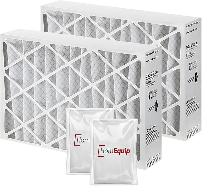 Furnace Filters 16x25x4 by HOMEQUIP