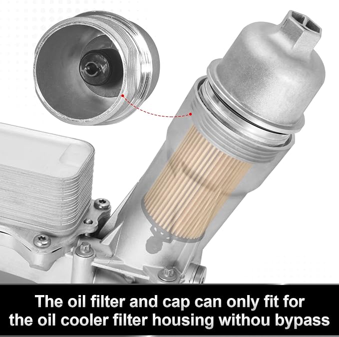 Upgrade Aluminum Engine Oil Filter Housing Cap - Image 6