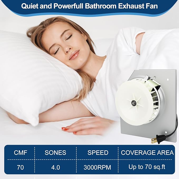 S97017646 Replacement Bathroom Exhaust Fan Motor S99080592 - Image 2