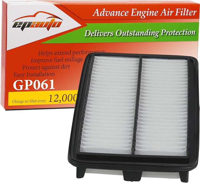 EPAuto GP061 Engine Air Filter, Replacement by EPAuto