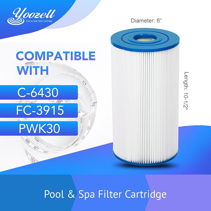6430 Pool Filter Cartridge Replacement 2 Pack - Image 3