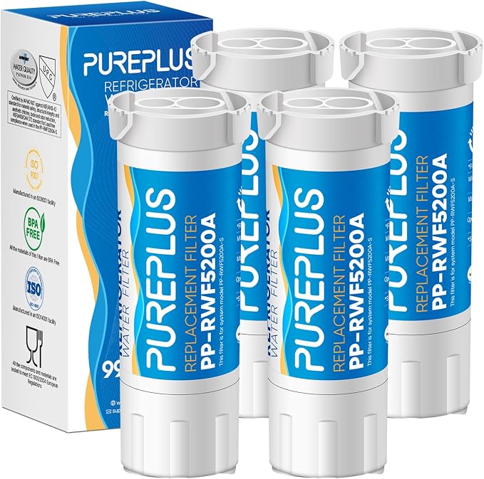 PUREPLUS XWF Replacement for GE WR17X30702, CFE26 French Door & Side by Side by PUREPLUS