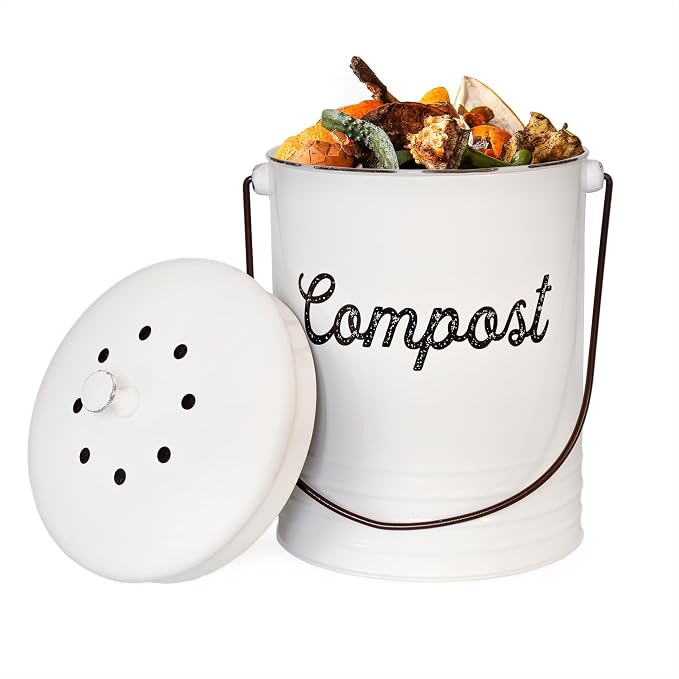 AuldHome Design Kitchen Compost Bin by AuldHomeDesign