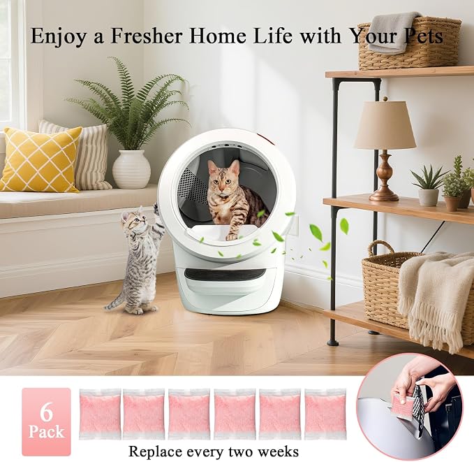 6 Pack Cat Litter Odor Eliminator Refills - Image 4
