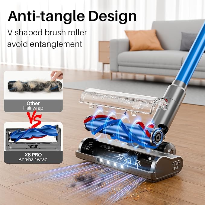 Cordless Vacuum Cleaner for Home, Powerful Stick Vacuum Cleaner - Image 6
