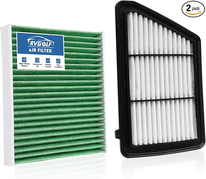 Engine+Cabin Air Filters Kit Fit by RVgolf