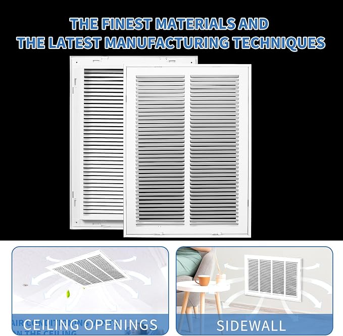 14x20 Return Air Grille, Return Air Vent Cover - Image 5