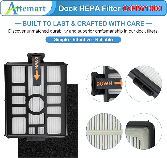 Accessories for Shark Detect Pro Cordless Vacuum IW3511, IW3111C Auto-Empty - Image 3
