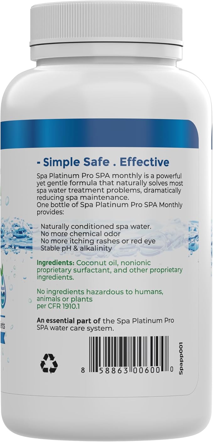 Spa Platinum Pro Hot Tub Water Clarifier, Spa Water Clarifier - Image 5