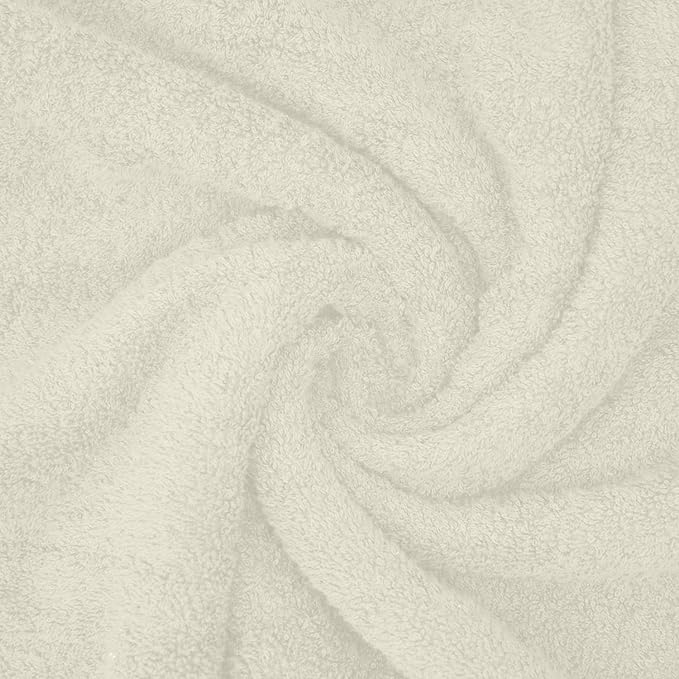 DAN RIVER Pack of 1 Bath Sheet 40x80 Inches, Extra Large Quick Dry Bath Towels, Hotel Collection Towels for Adults - Ivory