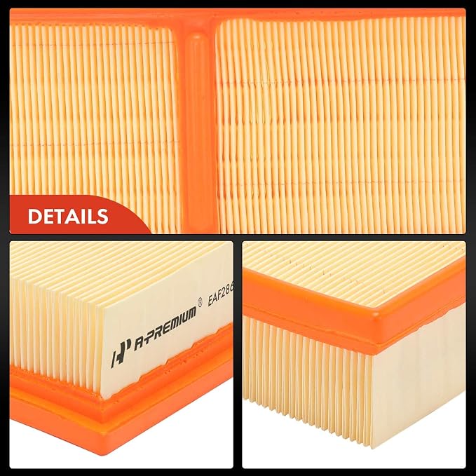 A-Premium 4-PC Engine Air Filter Compatible - Image 8