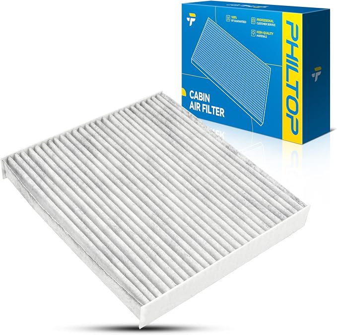 PHILTOP Cabin Air Filter w/Activated Carbon, Compatible by PHILTOP