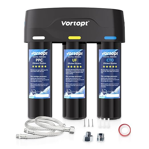 Vortopt Under Sink Water Filter, by Vortopt