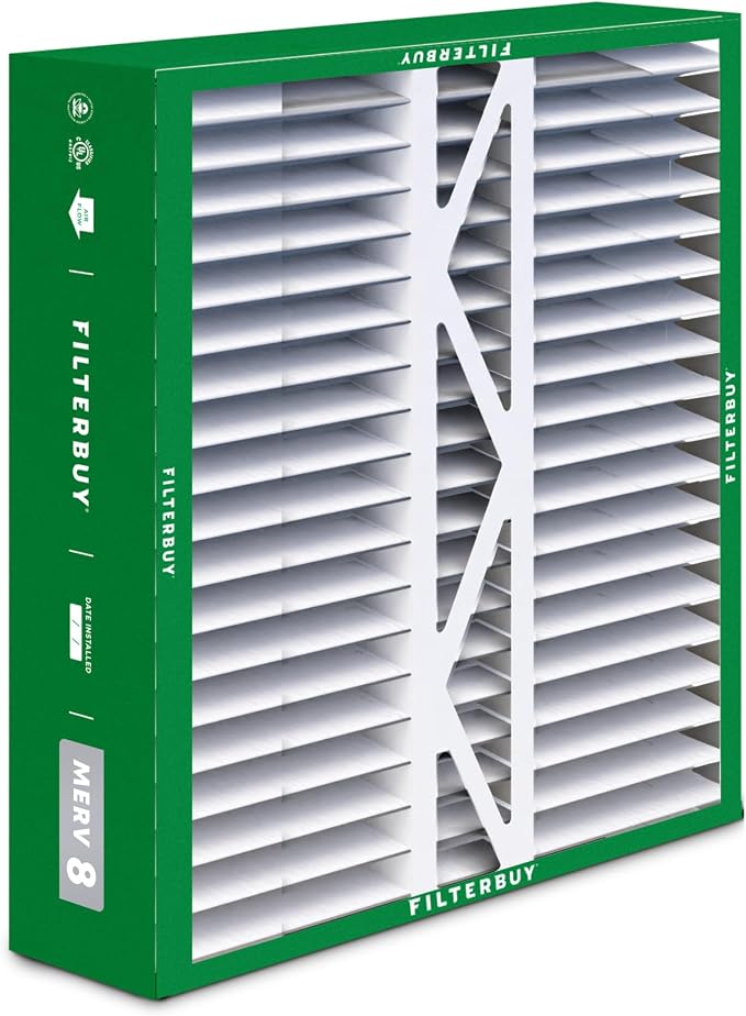 Filterbuy 16x22x5 Air Filter MERV 8 Essential Dust & Allergy Defense, Pleated - Image 8