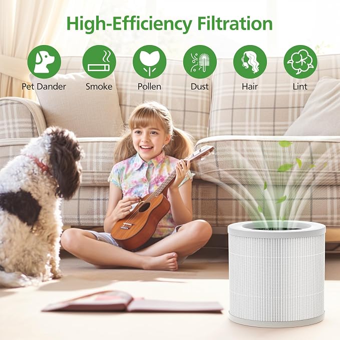2 Pack A1 Replacement Filter Compatible - Image 5