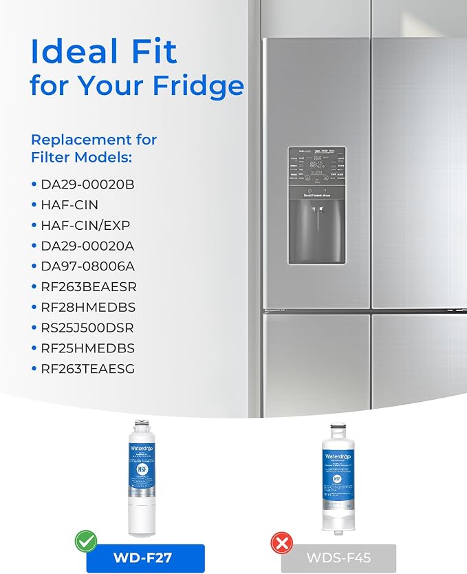Waterdrop DA29-00020B Refrigerator Water Filter, Replacement - Image 2